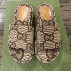 Gucci Women's Platform Slide Sandal